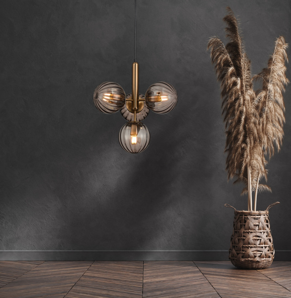 картинка Подвесная люстра светодиодная 1207-4PL от магазина BTSvet