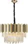 картинка Подвесная люстра хрустальная DELTA II 81449/10C GOLD от магазина BTSvet