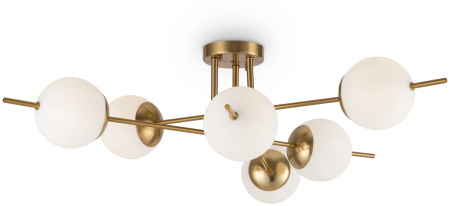 картинка Потолочная люстра на штанге Damask FR5205PL-06BS от магазина BTSvet