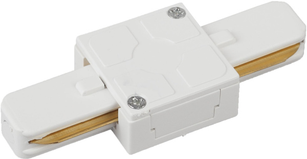 Коннектор прямой TR7-C 2W I WH для однофазного шинопровода белый Б0032176