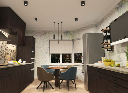 картинка Накладной светильник светодиодный DK3090-BK от магазина BTSvet