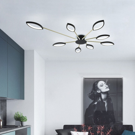 картинка Потолочная люстра светодиодная DAGGRY 8 от магазина BTSvet