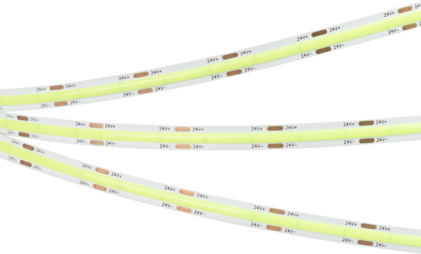 Светодиодная лента COB-5000-CSP-544-24V Green (8mm, 11.5W, IP20) (Arlight) 032174