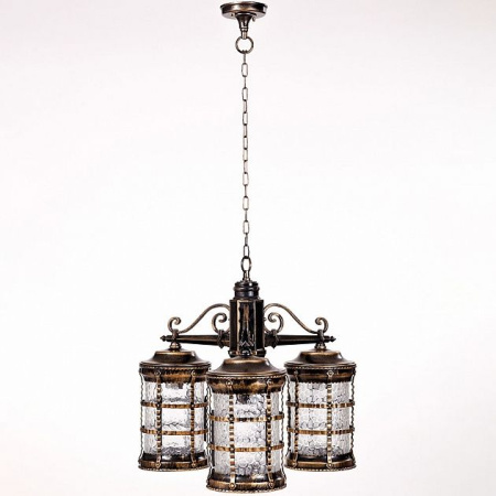 картинка Уличный подвесной светильник 81270/3 Gb от магазина BTSvet