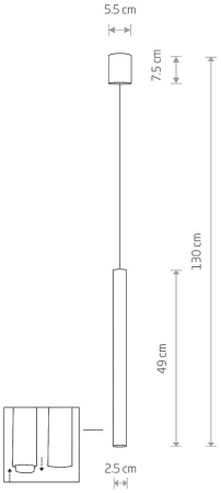 картинка Подвесной светильник Nowodvorski Laser 490 10451 от магазина BTSvet