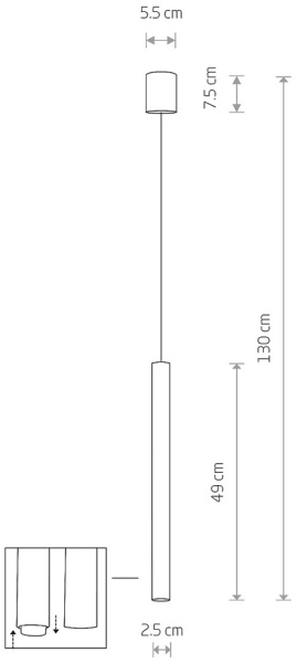 картинка Подвесной светильник Nowodvorski Laser 490 10451 от магазина BTSvet
