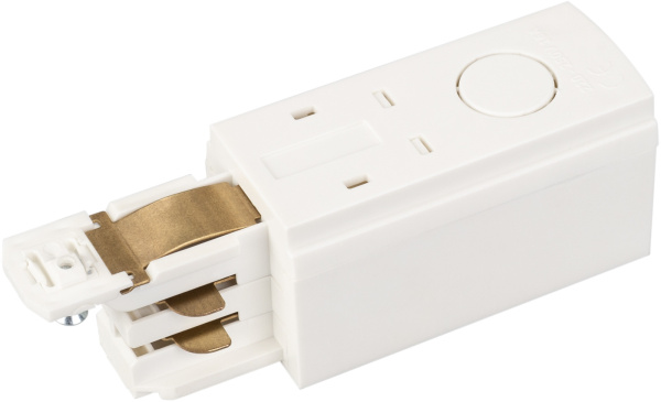 Коннектор питания LGD-4TR-CON-POWER-L-WH (D) (Arlight, IP20 Пластик, 3 года) 029292