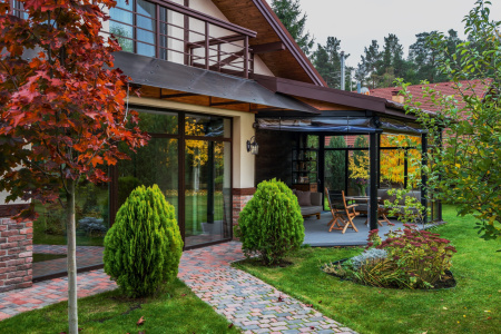 картинка Настенный фонарь уличный Albion O413WL-01BZ IP44 от магазина BTSvet