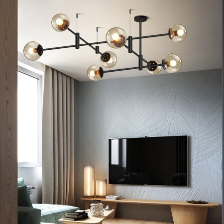 картинка Потолочная люстра GAP черный от магазина BTSvet