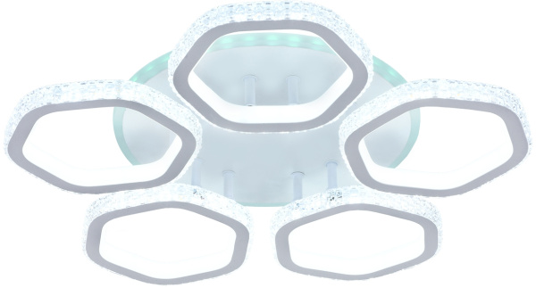 картинка Потолочная люстра Centauri 10263/5 LED*180+8W White от магазина BTSvet