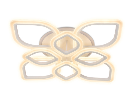 картинка Потолочная люстра светодиодная с пультом, регулировкой яркости, цветовой температуры и ночным режимом Acrylica FA517 от магазина BTSvet