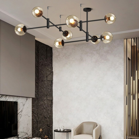 картинка Потолочная люстра GAP черный от магазина BTSvet