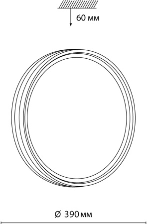 картинка Настенно-потолочный светильник Trosto 7604/DL от магазина BTSvet