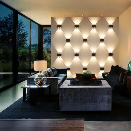 картинка Архитектурная светодиодная подсветка 1555 TECHNO LED TWINKY DOUBLE серый от магазина BTSvet