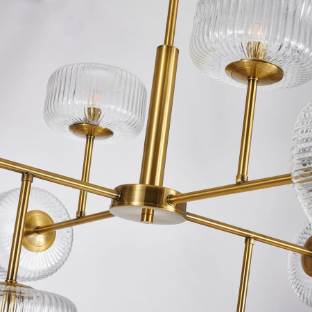 картинка Потолочная люстра на штанге Malinconia 4051-8P от магазина BTSvet