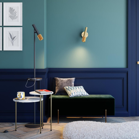 картинка Торшер светодиодный с USB-портом и выключателем Mehari 4240/1F от магазина BTSvet