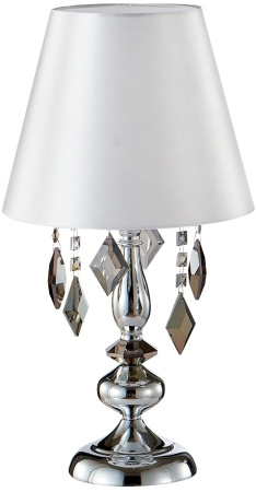Настольная лампа MERCEDES LG1 CHROME/SMOKE