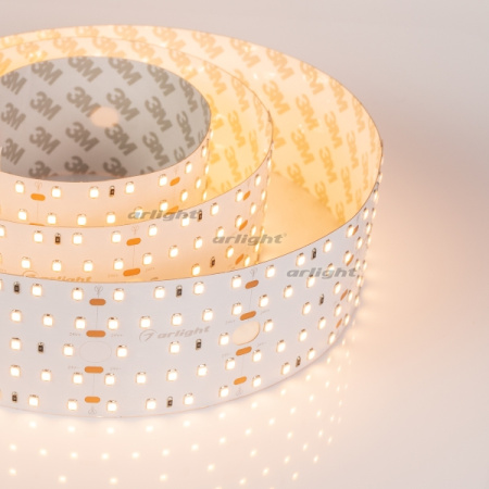 картинка Светодиодная лента S2-2500 24V Warm 3000K 52mm (2835, 420 LED/m, LUX) (Arlight, 30 Вт/м, IP20) 021205 от магазина BTSvet
