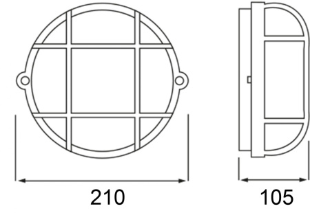 картинка Настенный светильник уличный Syrma 401015 от магазина BTSvet
