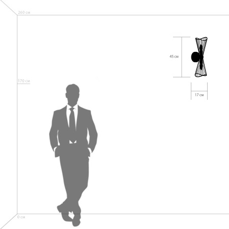 картинка Бра Zeta 728623 от магазина BTSvet