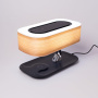 картинка Светодиодная настольная лампа с регулировкой яркости, Qi+Bluetooth колонкой и беспроводным ЗУ CL803042 от магазина BTSvet