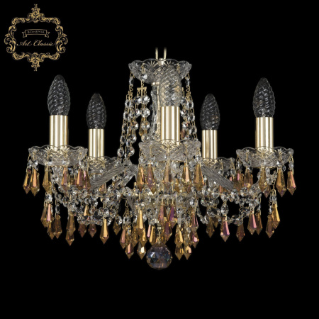 Хрустальная подвесная люстра 11.23.5.141.Gd.Dr.K777