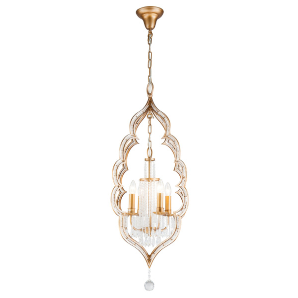 Подвесная люстра tenerezza 5490.4 gold