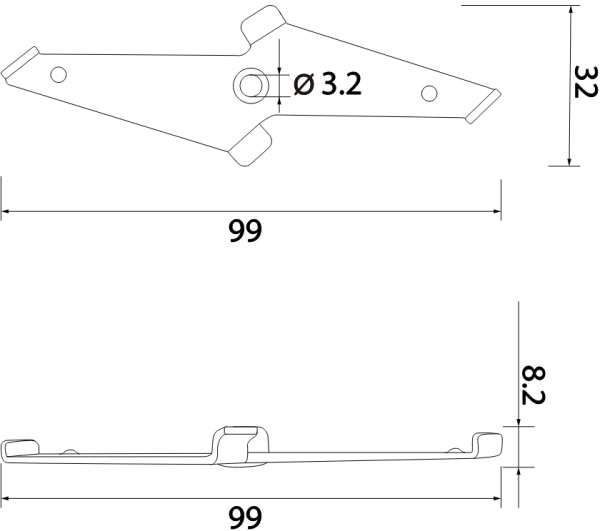 картинка Монтажное крепление для шинопровода в натяжной потолок (черный) (2 шт.) Elektrostandard Slim Magnetic 85126/00 от магазина BTSvet
