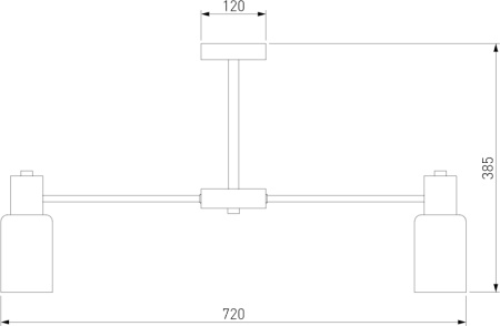 картинка Потолочная люстра Vegga 70160/8 от магазина BTSvet
