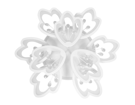 картинка Потолочная люстра светодиодная с пультом, регулировкой яркости, цветовой температуры и ночным режимом Acrylica FA511 от магазина BTSvet