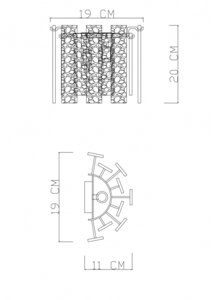 картинка Бра Felis 6005/17 AP-1 от магазина BTSvet