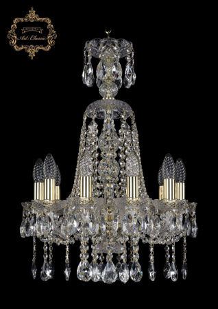 Хрустальная подвесная люстра 11.12.10.141.XL-62.Gd.Sp