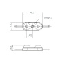 картинка Модуль герметичный ARL-ORION-R07-12V Cool (2835, 2 LED, 170 deg) (Arlight, Закрытый) 028775 от магазина BTSvet