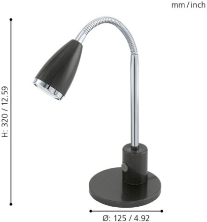 картинка Интерьерная настольная лампа Fox 92873 от магазина BTSvet