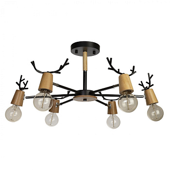 Потолочная люстра для детской Sven 10024/6 Black