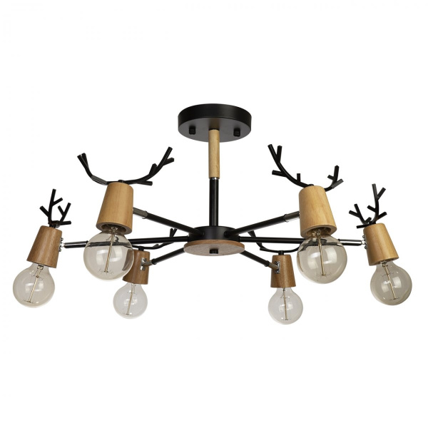 Потолочная люстра для детской Sven 10024/6 Black