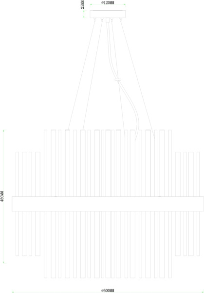 картинка Подвесная люстра Montreal A1034SP-12CC от магазина BTSvet