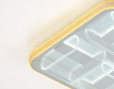 картинка Потолочный светильник светодиодный с пультом регулировкой цветовой температуры и яркости с ночным режимом ACRYLICA FA627 от магазина BTSvet