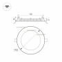 картинка Светильник встраиваемый LED DL-192M-18W Warm White (Arlight, IP40 Металл, 3 года) 020116 от магазина BTSvet