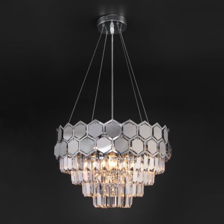 картинка Подвесная люстра хрустальная с управлением смартфоном Ariana 10124/5 от магазина BTSvet