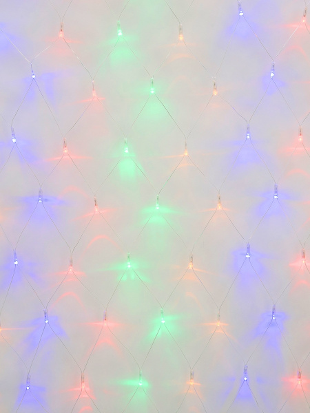 картинка Сетка светодиодная с контроллером. 1.8х1.5м. 180 светодиодов. Разноцветный свет ULD-N1815-180/DTA MULTI IP20 от магазина BTSvet