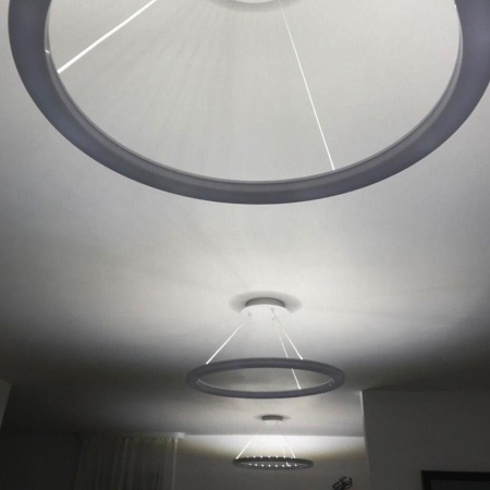 картинка Подвесной светильник светодиодный с пультом и регулировкой цветовой температуры Электрон CL710B64S от магазина BTSvet