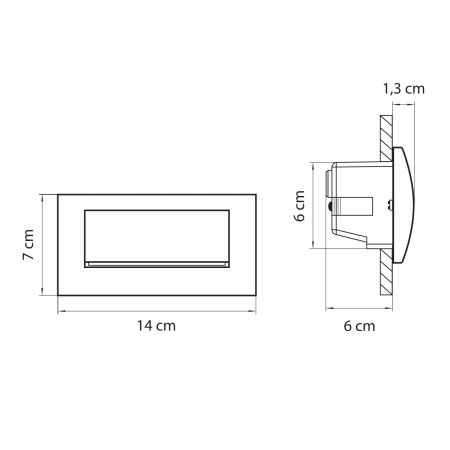 картинка Настенный светильник уличный Estra 383594 от магазина BTSvet
