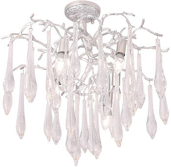 Потолочная люстра REINA PL5 D600 SILVER PATINA