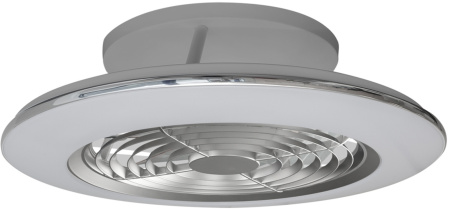 картинка Потолочная люстра светодиодная с вентилятором с пультом и управлением смартфоном регулировкой цветовой температуры и яркости Alisio 7494 от магазина BTSvet