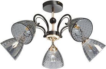 Потолочная люстра на штанге DeMarkt Клэр 463011805