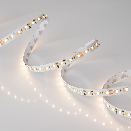 картинка Светодиодная лента RT-A168-10mm 24V Dim-To-Warm (14.4 W/m, IP20, 2835, 5m) (Arlight, Dim-To-Warm) 033606 от магазина BTSvet