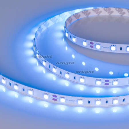 картинка Светодиодная лента RT 2-5000 24V Blue 2x (5060, 300 LED, LUX) (14.4 Вт/м, IP20) 008819(1) от магазина BTSvet