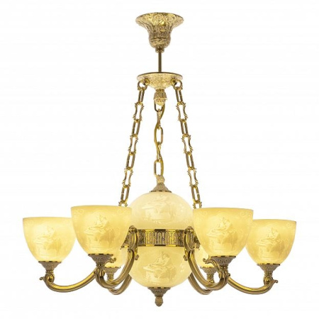 Подвесная люстра 72009P/6/175 GW P1 U Pair