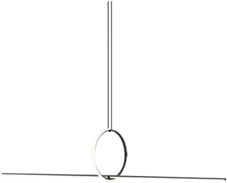 Подвесной светильник Zoom 10339P/A2-35W-3000K BK-WH